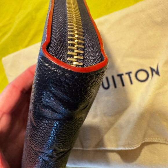 Louis Vuitton  Empreinte Zippy Wallet Marine Rouge - Picture 3 of 7